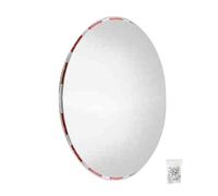 RLKHXBS, Espejo de Seguridad con visión Gran Angular Ajustable, Espejo de tráfico, Espejo de Punto Ciego de Seguridad de Esquina para almacén, Oficina, estacionamiento y Seguridad del tráfico