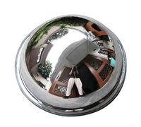 RLKHXBS Espejo de Seguridad de círculo Completo para Exteriores, Espejo de Entrada Redondo para Interiores, Espejo de tráfico con ángulo de visión de 360°, Adecuado para Punto de Seguridad de Carril