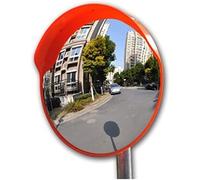 RLKHXBS Espejo Reflectante Convexo para Carretera, intersección Interior Espejo antirrobo Soporte Carril Curvado Espejo inastillable observación Sig Espejo de tráfico