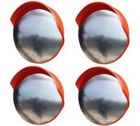 RLKHXBS Espejos de Entrada al Aire Libre para Punto Ciego 18 24 30 32 40 Pulgadas, Espejo de Esquina de Garaje de tráfico de Seguridad acrílico para Ver Alrededor de callejones sin Salida