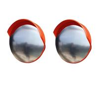 RLKHXBS Espejos de Entrada al Aire Libre para Punto Ciego 18 24 30 32 40 Pulgadas, Espejo de Esquina de Garaje de tráfico de Seguridad acrílico para Ver Alrededor de callejones sin Salida