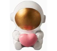 RLKHXBS Estatua de Mesa Estatua Artesanía Decoración Deslizante Astronauta Figuras de gabinete de muñecas Descripción Accesorios de decoración del hogar