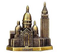 RLKHXBS Estatua de Mesa Metal de aleación de Bronce Vintage, fama de construcción histórica Estatuas Réplicas Estatuas de Figura Coleccionable Decoración de Escritorio para decoración, Estatua del