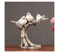 RLKHXBS Figura de Mesa para la Sala de Estar de Vacaciones Decoración del hogar Decoración de la Estatua Creativa del hogar American Home Room Bird On The Branch Model Sala Study Morth