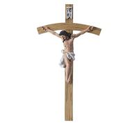 RLKHXBS Figuras de Mesa Regalos de pie Iglesia Estatua Crucifijo Souvenirs Catolicismo Romano Pertesen para recolección Decoración de la Iglesia de la Iglesia