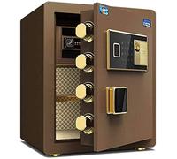 RLKHXBS, Fireproof Waterproof s and Lock es, Money Hotel S Security Lock Es Business Cash Use GE Money Electronic Deluxe Digital Security for Home Office Cash (B (COF