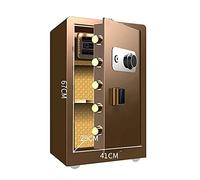 RLKHXBS, Fireproof Waterproof Security Digital Cabinet s, Fireproof, Anti-Theft and Anti-Drilling Cabinet, Large 60cm/70cm/80cm Home Hotel Office C (Bro