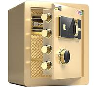 RLKHXBS, Fireproof Waterproof Security Office Fireproof and Anti-Theft Steel Fingerprint Password Lock Cabinet 6 Ways to Unlock for Home Office Cash Use (38x32x (36x