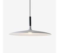 RLKHXBS Indoor Chandelier, 9W LED Pendant Lamp Creative Personality Round UFO Chandelier Single Head Chandeliers, Height Adjustable Suspension Lights for Living Room, Bedroom, Kitchen, Dining Room