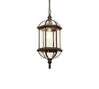 RLKHXBS Indoor Chandelier, Country Led European Outdoor Balcony Garden Light Grape Trellis Pavilion Aisle Corridor Landscape Adjustable Lantern Fence