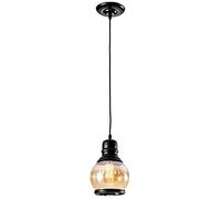 RLKHXBS Indoor Chandelier, Farmhouse Chandelier V-intage Industrial Round Pendant Light Living Room Bedroom Wall Lamps Restaurant Glass Lamp Shade Hanging Light Kitchen Island Ceiling Lamp Cafe