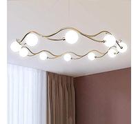 RLKHXBS Indoor Chandelier, Hanging Pendant Lighting Sputnik Chandelier V-intage Farmhouse Ceiling Light Fixture Compatible with Dining Room Bedroom Foyer Attic.