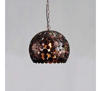 RLKHXBS Indoor Chandelier, Hollow Spot Chandelier Pendant Lamp V-intage Antique Suspension Light Creative Hanging Lamp Retro Industrial Ceiling Light for Restaurant Bar Cafe Chandeliers