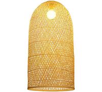 RLKHXBS Indoor Chandelier, Idyllic Lantern, Single Head Ceiling Pendant Lamp, Lampshade, Height Adjustable, Hanging Light for Dining Room and Villa