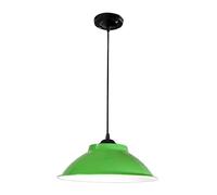 RLKHXBS Indoor Chandelier, Nordic Industrial, Creative and Iron Lampshade, Single Head Pendant Light, Ceiling Lighting, Decorative Lighting for Cafes and