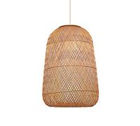 RLKHXBS Indoor Chandelier, V-intage Hand-Woven Lantern Pendant LampE27 Lampshade Natural Wicker Pendant Light for Hotel Restaurant Interior Decoration Lamps
