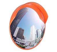 RLKHXBS Lente Gran Angular para Tráfico Exterior, Espejo Gran Angular de Asistencia de Seguridad Vial, Espejo de Seguridad Ajustable Irrompible/45 Cm