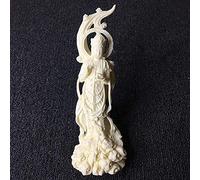 RLKHXBS Mobiliario de Mesa Muebles de Escritorio Regalos de jardín Figuras coleccionables Decoración Tallado Guanyin Tallado Buda