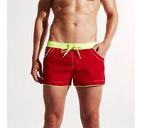 RLKHXBS Polyester Loose Short Trousers Men Jogger Man Walkingout Shorts Gailang Beach Pants