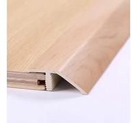 RLKHXBS Puerta de transición de la Puerta PVC, Borde del Borde del Piso/Piso Desigual/Paneles de Vinilo umbral Rampa de reductores para Altura bajo 2 cm, con Grano de Madera