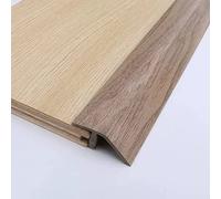 RLKHXBS Puerta de transición de la Puerta PVC, Borde del Borde del Piso/Piso Desigual/Paneles de Vinilo umbral Rampa de reductores para Altura bajo 2 cm, con Grano de Madera