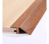 RLKHXBS Puerta de transición de la Puerta PVC, Borde del Borde del Piso/Piso Desigual/Paneles de Vinilo umbral Rampa de reductores para Altura bajo 2 cm, con Grano de Madera