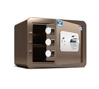 RLKHXBS S Fireproof S Home Small 25 cm/30 cm/40 cm/45 cm, montado en la pared y los gabinetes pueden ocultar el efectivo, el acero antirrobo y anti-enrollante, marrón (tamaño: 40x36x32cm) (25x35x25cm)