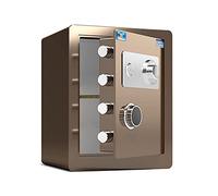 RLKHXBS S Fireproof S Home Small 25 cm/30 cm/40 cm/45 cm, montado en la Pared y los gabinetes Pueden Ocultar el Efectivo, el Acero antirrobo y Anti-Pelo, marrón (tamaño: 40x36x32cm) (40x36x32cm)