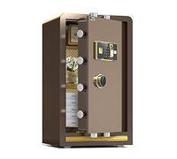 RLKHXBS s Gran hogar, los gabinetes de Acero de Alta Resistencia Son de Fuego y antirrobo, Archivo de Efectivo de 60 cm de Altura, contraseña electrónica de Huellas Digitales (Color: Negro, tamaño: