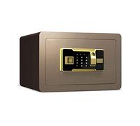 RLKHXBS Safes Fireproof Segura e Impermeable Seguro electrónico Seguro para el hogar con Teclado Digital Oficina de Huellas Dactilares Camino de Seguridad de Pared de Acero para Acero
