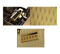 RLKHXBS Security ty es for Home Protect Cash for Home Office (Color : Brown)