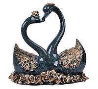 RLKHXBS Tabletop Decorative Couple Swan Statues Adorable Figurine Living Room Decoration Wedding Gifts Resin s
