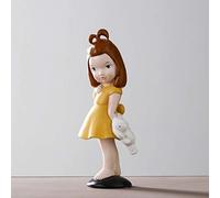 RLKHXBS Tabletop Desktop Ornaments Creative Cute Girl Statue, Girl Decoration, 's Room Table Decoration, Abstract of Figure Statue, Birthday Gift Creative Decorative