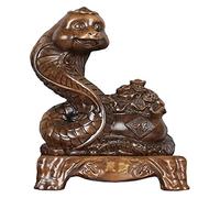 RLKHXBS Tabletop Doce Resina 12 Gabinete de Vino de Escritorio Animal Feng Shui Craft Jewelry Statue