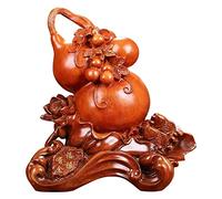 RLKHXBS Tabletop Lucky Gourd Decoration Crafts Gift Gourd Room Wine Cabinet Entrance Decoration Office Decoration Statue