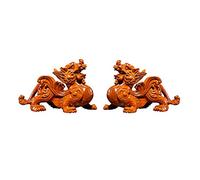 RLKHXBS Tabletop Pi Xiu Statues Mejor Regalo de felicitación de la casa Patrón de energía Malvada Feng Shui pi xiu Estatua decoración Atraer Riqueza y Buena Suerte estatuas de Riqueza estatuas