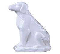 RLKHXBS Tabletop Pure White Ceramic Desktop Decoration Office Wine Cabinet Bookshelf Animal Decoration Feng Shui Lucky Decoration Statue of Wealth Statues