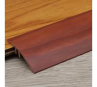 RLKHXBS Wood Between Rooms, Doorway Flooring Reducer Transition 1 Inch Threshold Ramp PVC Edging/Edge Trim 92-170 cm, Cuttable Banding Molding