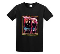 RlMI LINMY Bananarama Venus Best Compilation Graphic Unisex 100% Cotton Short-Sleeve T-Shirts Black L