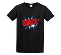 RlMI LINMY Bayern Vintage Herren O-Neck 100% Cotton Short Sleeve Unisex T-Shirt S