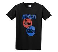 RlMI LINMY Buzzcocks Love Bites Unisex 100% Cotton Short-Sleeve T-Shirts Black XXL
