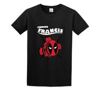 RlMI LINMY Finding Francis O-Neck 100% Cotton Short Sleeve Unisex T-Shirt XL