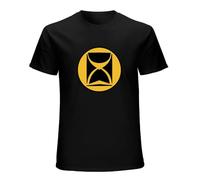 RlMI LINMY Men's Time Tunnel Project Tic TOC T Shirt 1960's Scifi Black L