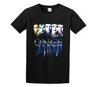 RlMI LINMY Once Upon A Time Unisex 100% Cotton Short-Sleeve T-Shirts Black M
