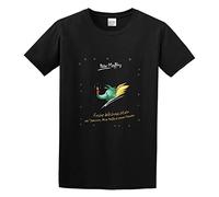 RlMI LINMY Peter Maffay Frohe Weihnachten Mit Tabaluga Seinen Freunden Unisex 100% Cotton Short-Sleeve T-Shirts Black XL
