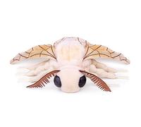 RLOMUTE Juguete de SimulacióN De Polilla De Seda, Lindo Juguete de Polilla De Seda marrón, ColeccióN de Peluche Suave, Polilla De Seda Animales Voladores para 16”
