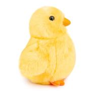 RLOMUTE Lindos Juguetes de Granja - Pequeño Pollo Peluche Pollo Animal Realista Suave y Fiesta Dormitorio Coche decoración hogar Regalo Coleccionable para Niños niñas Amarillo 5.5pulgadas