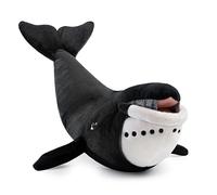 RLOMUTE Peluche Ballena de Groenlandia Negro 16.7pulgadas Almohada de Juguete de Animal Realista Suave y Lindo Regalo de Fiesta Dormitorio Coche decoración del hogar Coleccionable para Niños niñas
