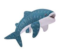 RLOMUTE Peluche de Tiburón ballena azul de 31.5pulgadas Almohada de juguete de animal realista suave y lindo regalo de fiesta dormitorio coche decoración del hogar coleccionable para Niños niñas