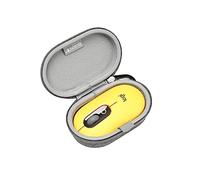 RLSOCO Funda de transporte para ratón inalámbrico Logitech POP con llavero (gris)